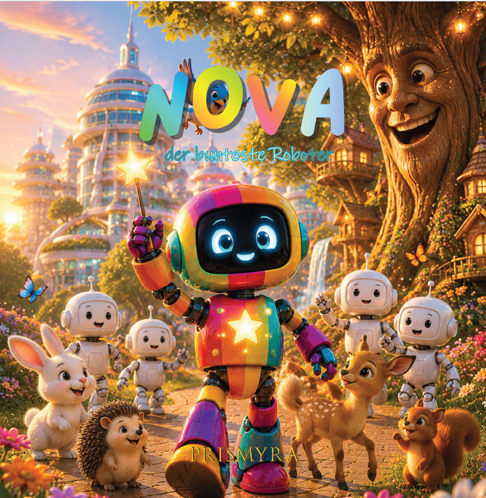 Nova, der bunteste Roboter